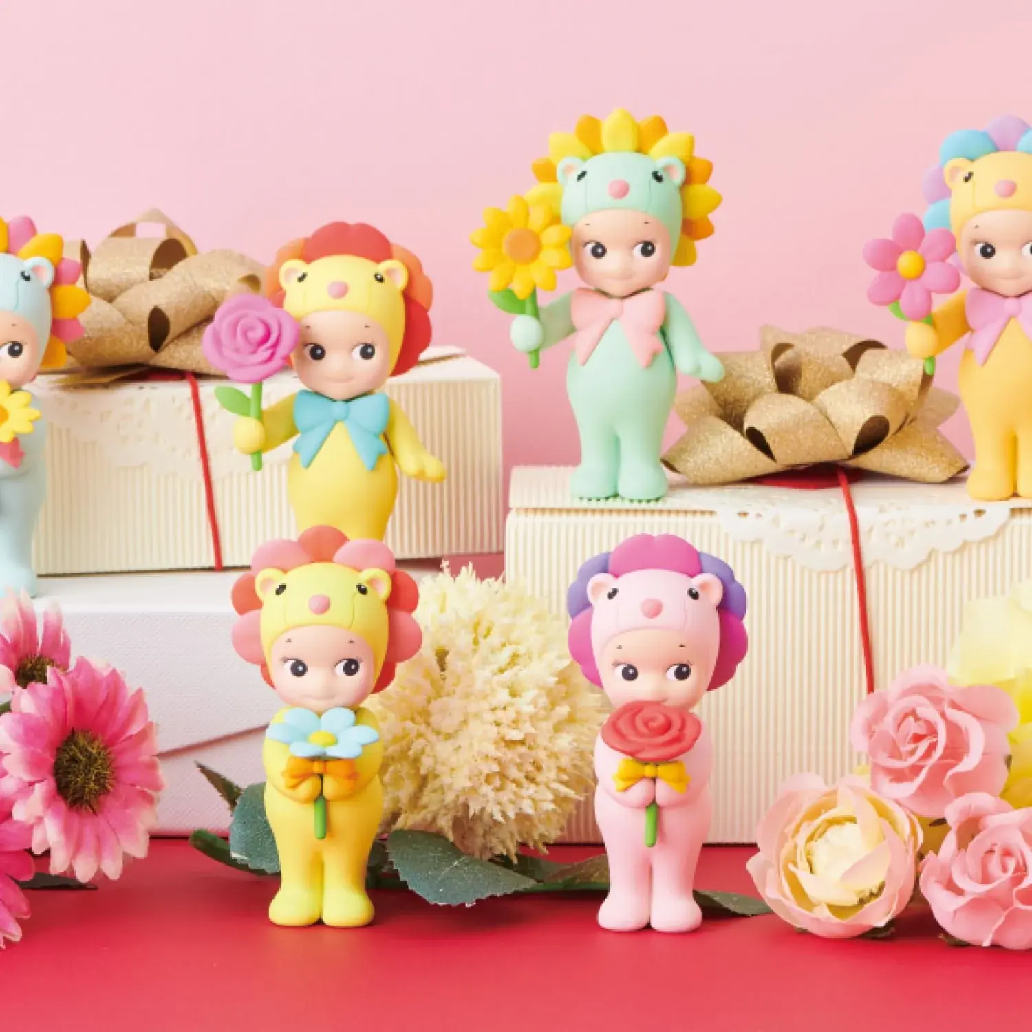 Flower Hipper angel Blind Box Mini Figure – Cute Kawaii Collectible Decorative Doll for Phone, Laptop & Desk