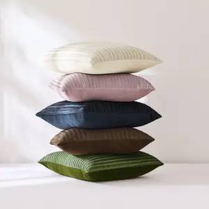 Lush Decor x Chuks Collins Shroom Decorative Pillow Cover All Seasons Mycelium-Inspired Textured Pleats Lustrous Finish Invisible Zipper Accent for Bed Sofa Chair