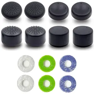 14 count  Thumb Grips for Steam Deck &  Series X/S with Precision Rings - Multi-Level Resistance - Compatible with PS5 PS4  One - Controller Grips & Pro Accessories