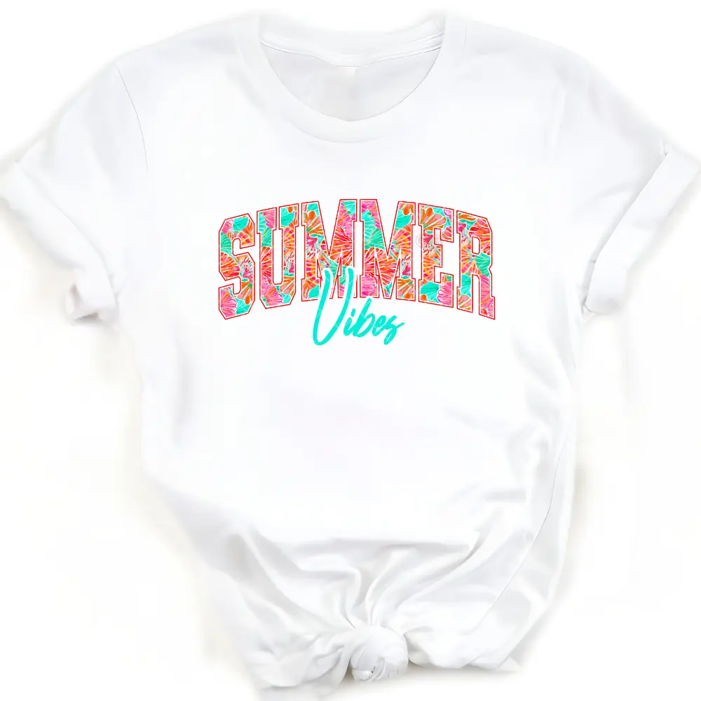 Summer Vibes Highlighter - Premium Graphic T-Shirt for Casual Wear