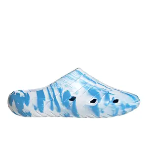 adidas Mens Adicane Clogs Casual - Blue, White