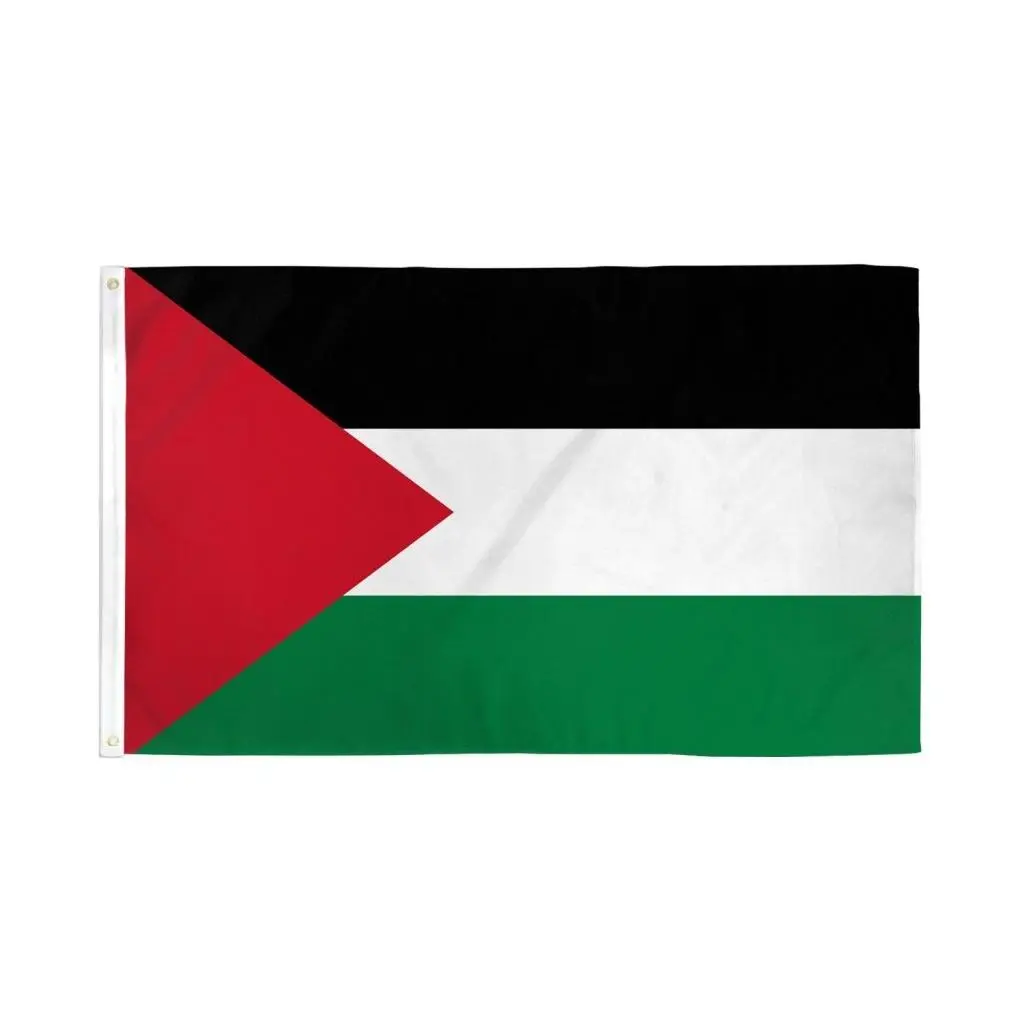 Flags Importer Palestine Flag Car Interior Decoration Accessory - 2x3ft No-Synthetic Polyester, Dye-Sublimation Printing, Bold Colors, Stitched Edges, Stitching