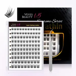 VEYESBEAUTY Laser Cutting - Self Adhesive Idol Lashes 0.002g Ultra-Lightweight Perfect for Eyelash Makeup Naturally Flawless Eyelashes Extensions