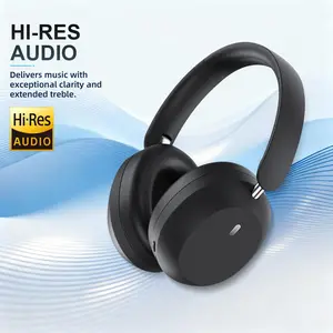 Foldable Wireless Headset for Walkie Talkies Toys - Wireless Headphones with High-Resolution Audio, Rich Bass, Built-In Microphone, Noise-Canceling, Compatible with Smartphones, Computers (Home, Office Use)