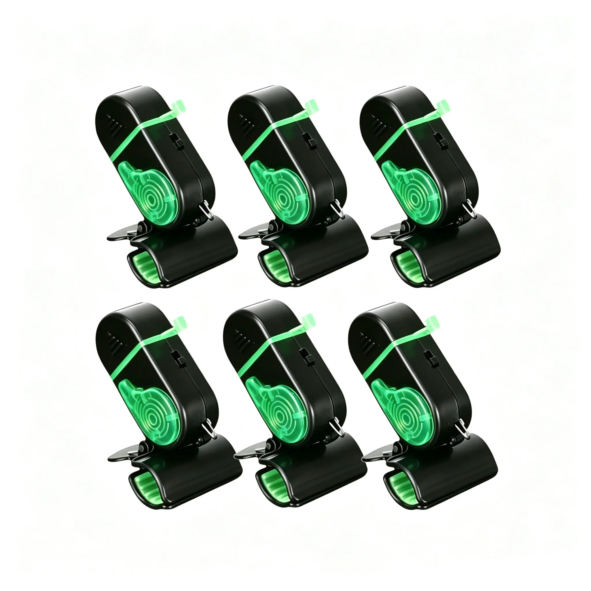 【Buy 2 Get 4 Free】 Fishing Bite Alarm with LED Light, 2026 New Sensitive Smart Electronic Fishing Bells for Rods, Fish Bite Alarm Sound Alert Bell, Clip-On Electronic Fishing Alarms Bite Alarms for Fishing