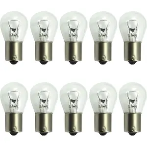 Pack of 10 Bulbs 1141 S8 Low  Landscape Light Bulbs 12V 18W BA15s Bayonet 18W Lamp