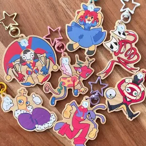 The Amazing Digital Circus Keychains
