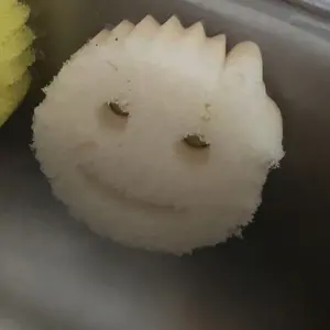 Dye-Free Scrub Mommy Sponge (1ct) - FlexTexture Dual-Sided Design