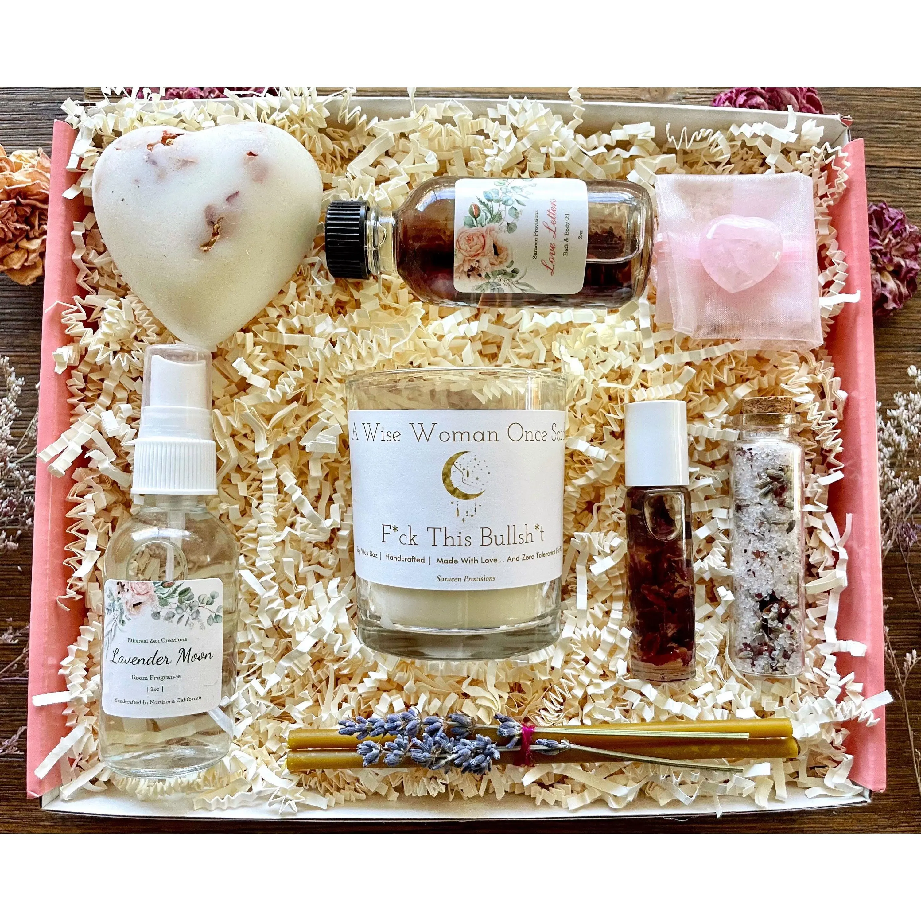 A Wise Woman Once Said F*ck This Bullsh*t, Empowering Love and Support Gift, Best Friend Gift, Divorce Breakup Box, Encouragement Basket