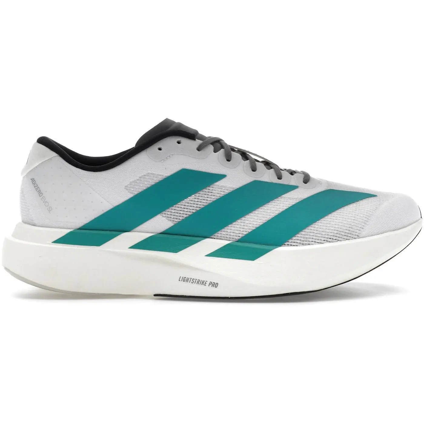 adidas Adizero Evo SL White Pure Teal - JS4487