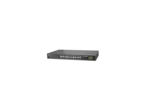 Planet IGSW-24040T Industrial 24-Port 10/100/1000 Mbps with 4-Port Shared SFP Managed Gigabit Switch