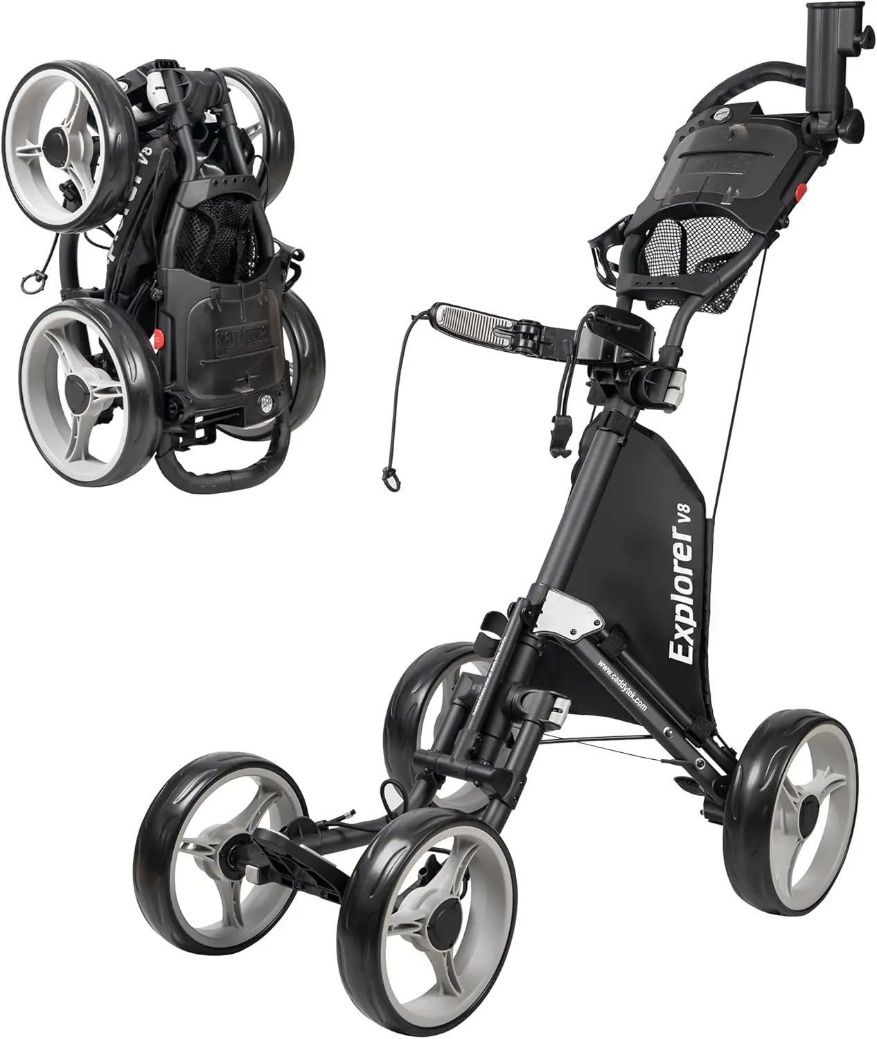 Explorer V8 Golf Push Cart - Caddytek