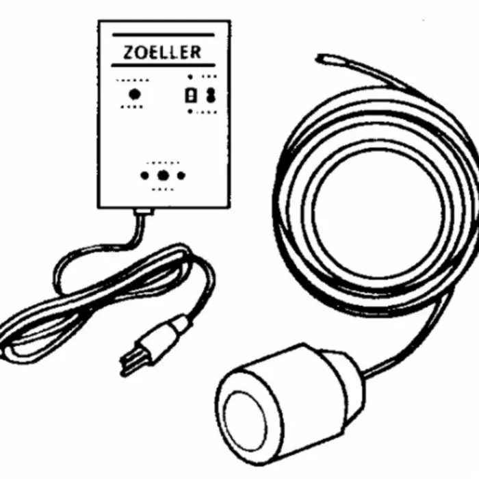 American Granby High Water Alarm System - CSA Certified, UL Listed, 3 lbs, Horn-Equipped, Cord & Plug, AC Power, Manual Shutoff, Metal, Sump Pits, Warning Light, Water Detection, Boxed for Boating Sewage Tanks & Pump Chambers