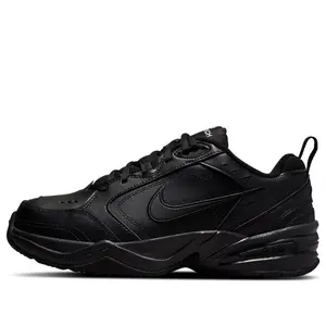 Nike Air Monarch IV 4E Wide 'Black' 416355-001 Nike Air Monarch IV 4E Wide 'Black' 416355-001