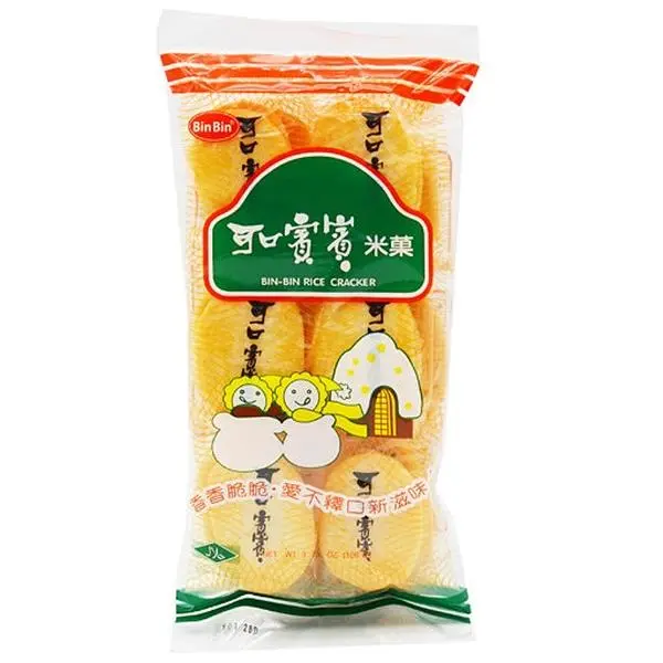 Bin Bin Organic Mild Savory Crunchy Rice-Based Ko-Kou Rice Crackers, 3.73oz Bin Bin Organic Mild Savory Crunchy Rice-Based Ko-Kou Rice Crackers, 3.73oz