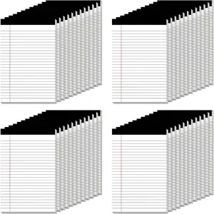 5" x 8" Note Pads 48 Pack of Legal Pads 30 Sheets Notepad College Ruled Small Writing Pads Perforated Pages Paper Pads 80GSM Heavyweight Paper Note Pads for , Office, or School