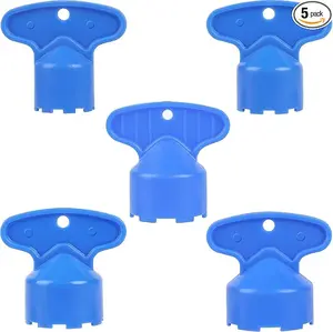 5 Pcs Cache Faucet Aerator Key Removal Wrench Tool with 5 Sizes M16.5, M18.5, M21.5, M22.5, M24 - Bathroom Kitchen Sink Faucet Aerator Removal Tool