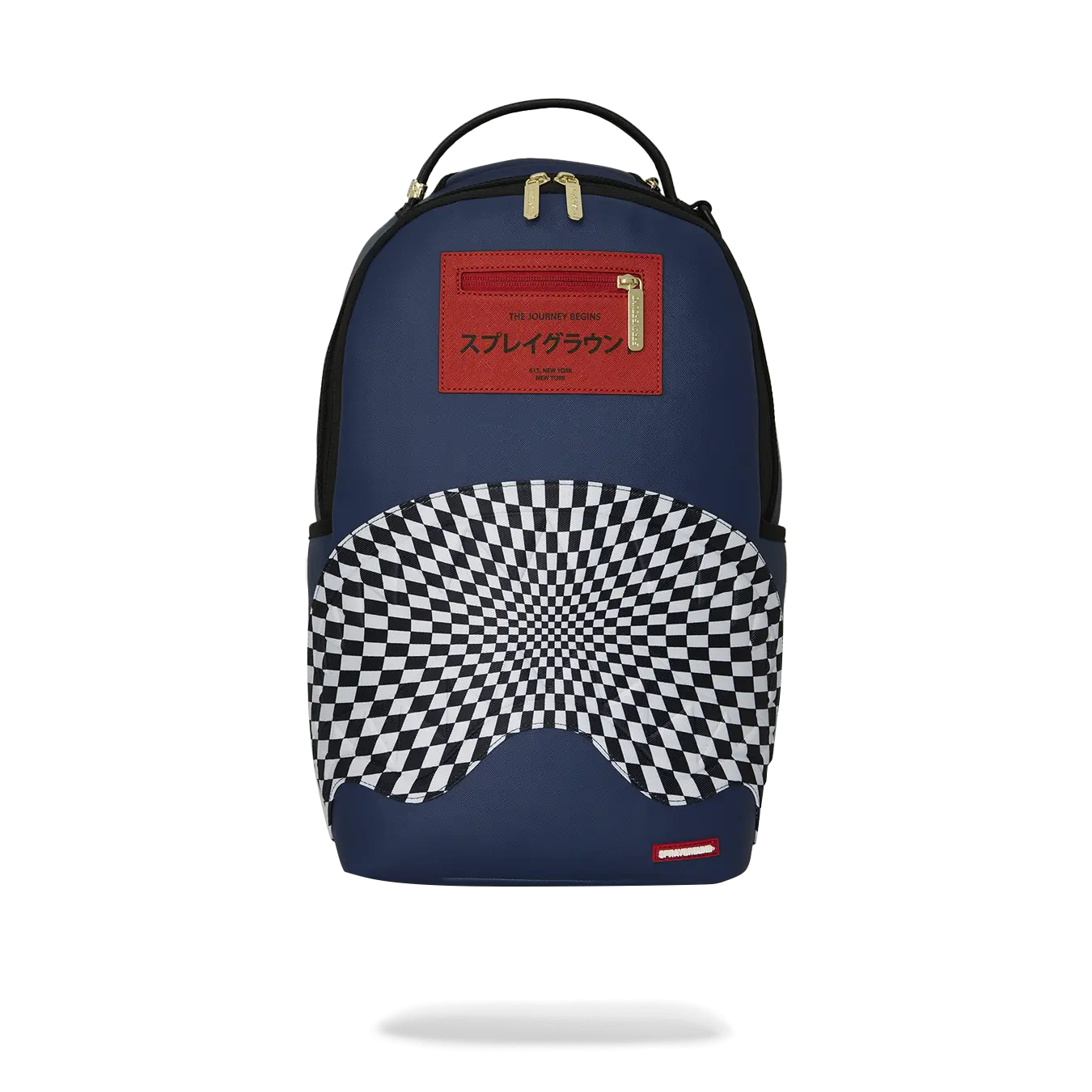ICHIMATSU-MOYŌ WARP CHECK SHARK BACKPACK