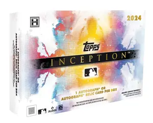 2024 Topps Inception Baseball Hobby Box 2024 Topps Inception Baseball Hobby Box