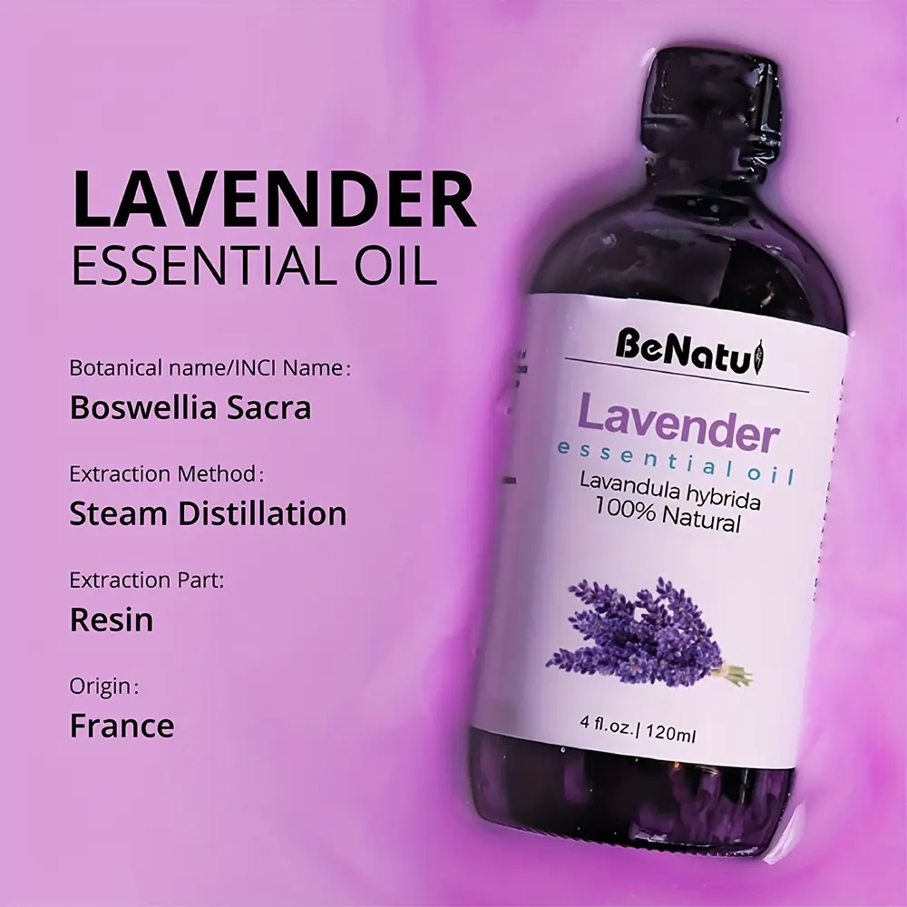 Pure Natural Lavender Oil for Aromatherapy Healthcare Fitness Solution Healthy Wellness Health Therapeutic Treatment Essential