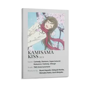 Anime Cover Canvas Wall Art - Kamisama Kiss Posters. (29) Canvas Poster Bedroom Decor Sports Landscape Office Room Decor Gift Frames Ornaments Decoration Artistic Photo Print