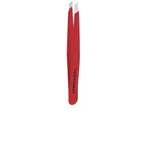 TWEEZERMAN Slant Tweezer in Signature Red