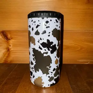Cow Hide Sublimation  4-in-1 Koozie/Tumbler