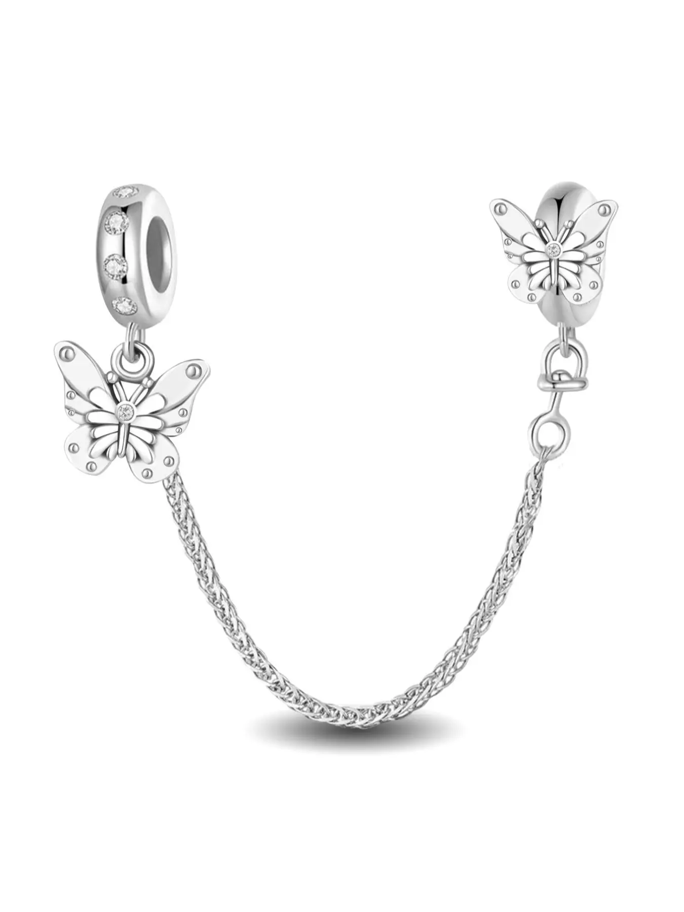 Butterfly Design Charms, Cute Butterfly Charm, Charm Accessory, Fashionable Pendant for Bracelet & Necklace, Trendy All-match & Exquisite DIY Jewelry Accessories for Birthday Gift, Pendants Jewelry