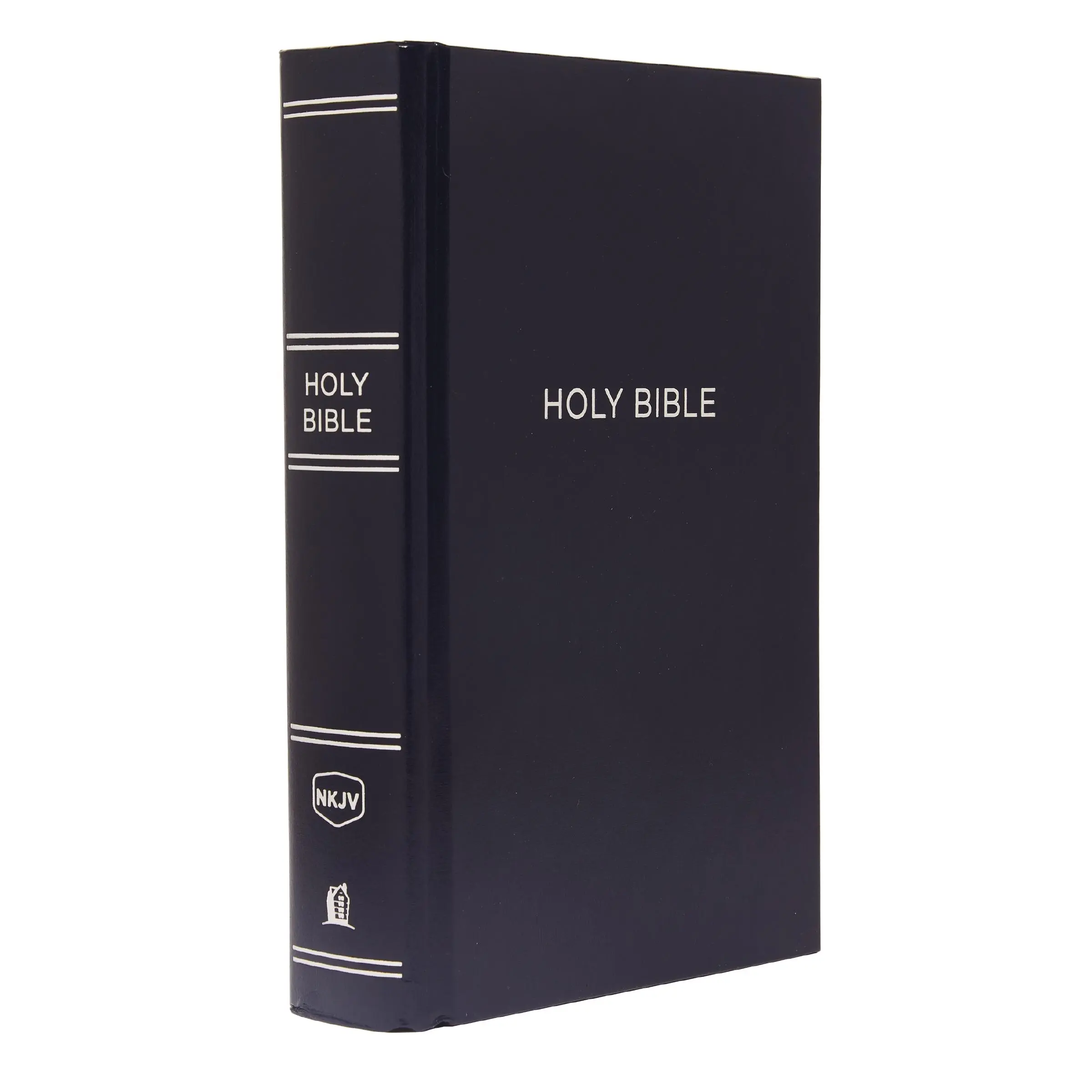 NKJV, Pew Bible, Large Print, Hardcover, Blue, Red Letter, Comfort Print: Holy Bible, New King James Version by Thomas Nelson [Hardback Book]