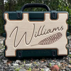 Turkey Feathers - Custom Speaker Shell for Turtlebox or Ecoxgear Defender