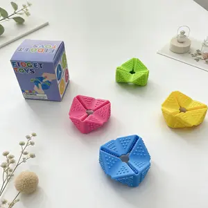 🌀 POV: Your hands can’t stop moving but your brain finally feels calm... Endless Folding Sensory Fidget Blocks | Satisfying ASMR Stress Relief, ADHD Focus Tool for Kids & Adults, Must-Have Travel Toy 2026 🌈✨ Stress Relief Fidgets