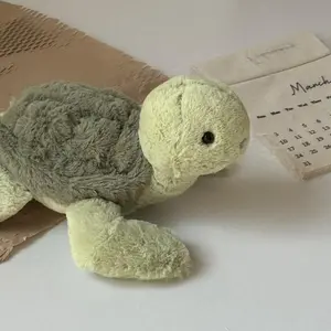 Cute Turtle Plush Toy, Soft Stuffed Marine Animal Doll, Kawaii Sea Turtle Plushie, Appease Doll for Children Birthday Gift, Toys, Kawaii Stuffed Animals, Soft Cuddly Gift