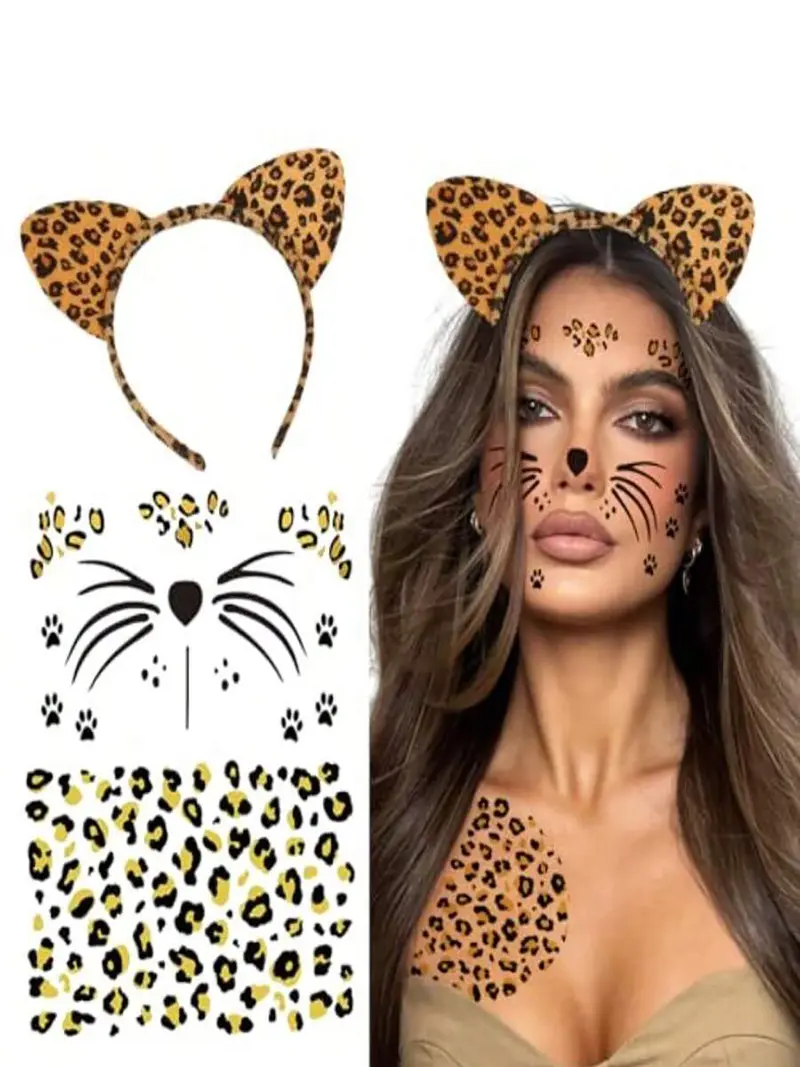 halloween leopard ears - TikTok Shop