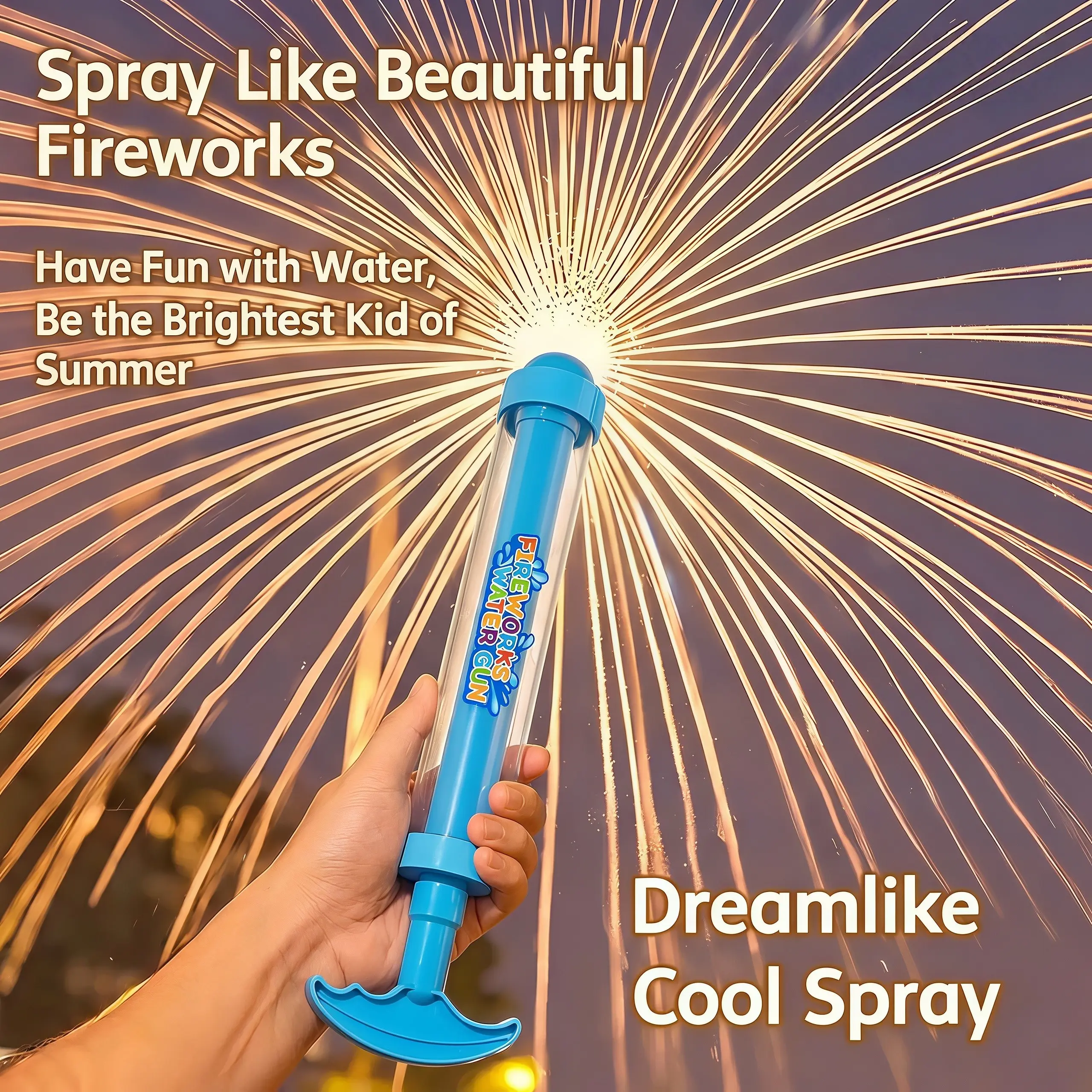Fireworks Water Gun Bulk Squirt Water Blaster for Pool Party Outdoor Summer Water Games Soaker Toy