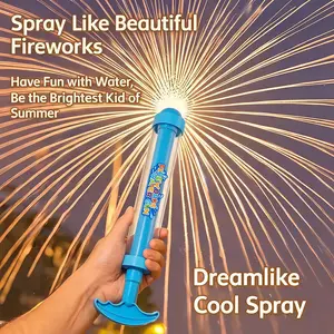 Fireworks Water Gun, Bulk Squirt Water Blaster Guns, Firework Spray Water Soaker Toy Toys for Pool Party Outdoor Summer Water Games