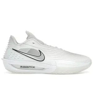 Nike Men's Air Zoom GT Cut 3 Turbo White Metallic Silver, from StockX
