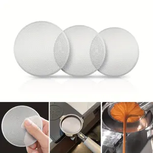 51/53/58mm Espresso Puck Screen Powder Bowl Even Extraction Filter Screen Stainless Steel Secondary Coffee Water Separation Mesh