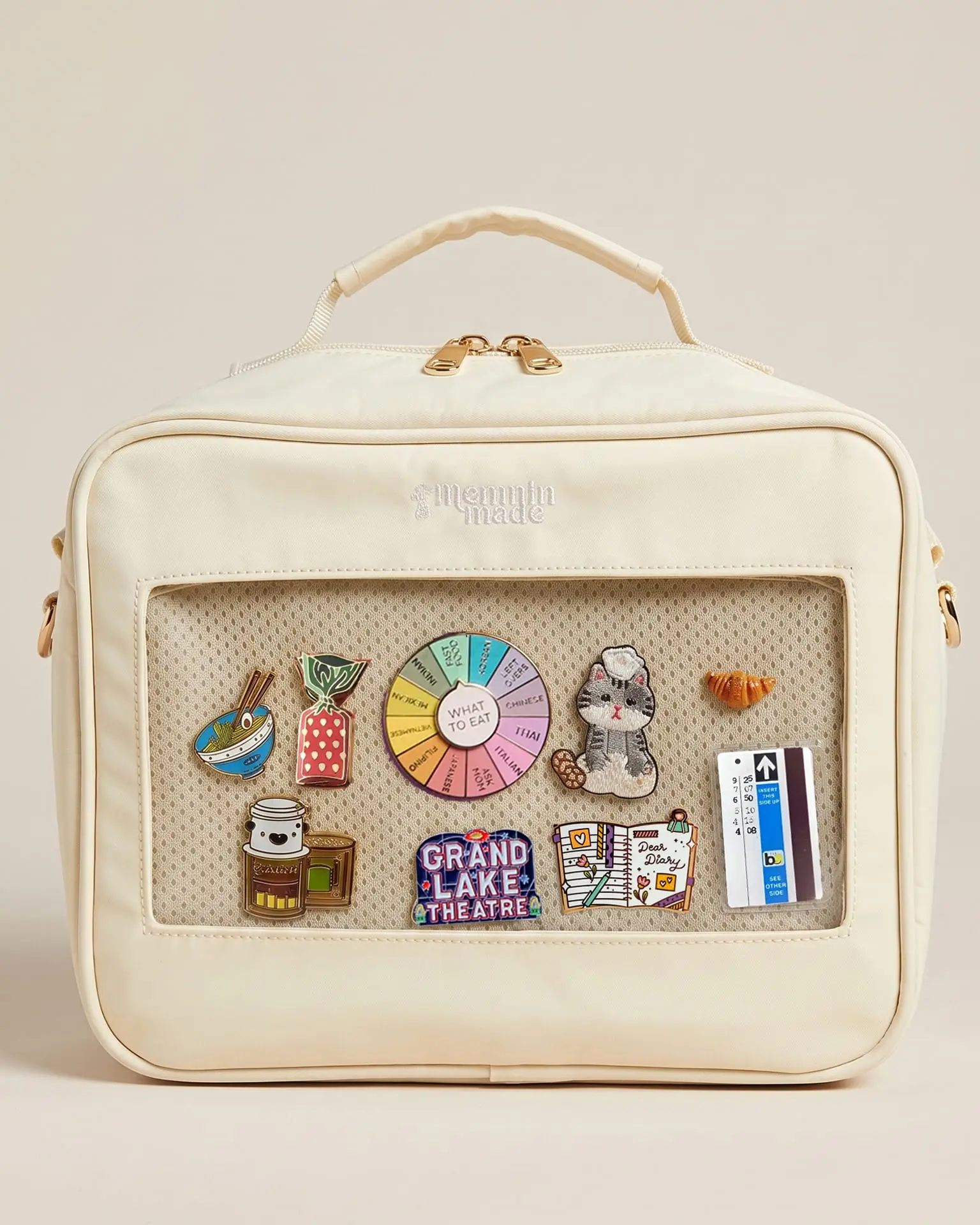 Cream Ultimate Journal Bag | Stationery Bag