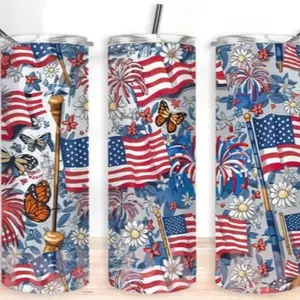 USA collage | 20oz sublimation tumbler transfer print out tumblers