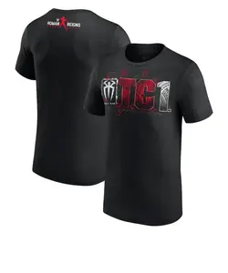 Men's Black Roman Reigns OTC Unisex T-Shirt, Y2k Wrestling Graphic Tees, Streetwear, Menswear Womenswear, Unisex Black Fan Shirt, Made in USA, Full Color, Full Sizes, For Men, For Woman