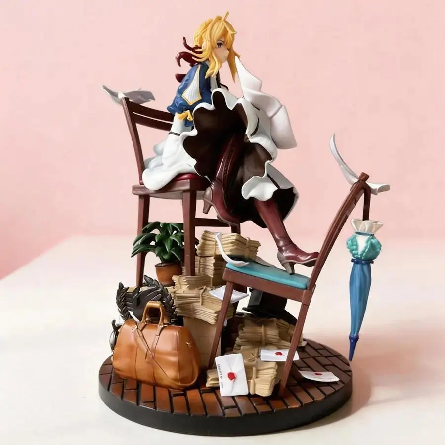 Violet Evergarden Violet Evergarden 27cm Anime Figure GK Statue Model High Quality Detailed Craftsmanship