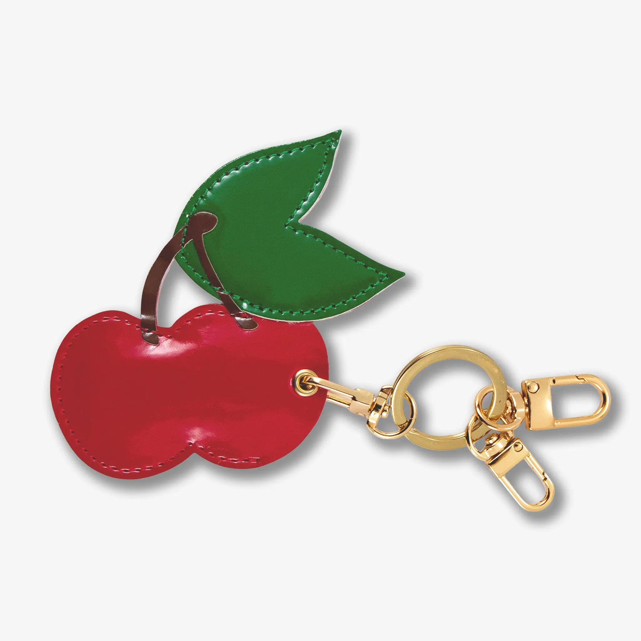 SONIX AirTag® Carabiner Keychain - Cherry Fashion Accessory, Purse Keychain, Kawaii Aesthetic EDC Gear, Cute Accessory Goals Item
