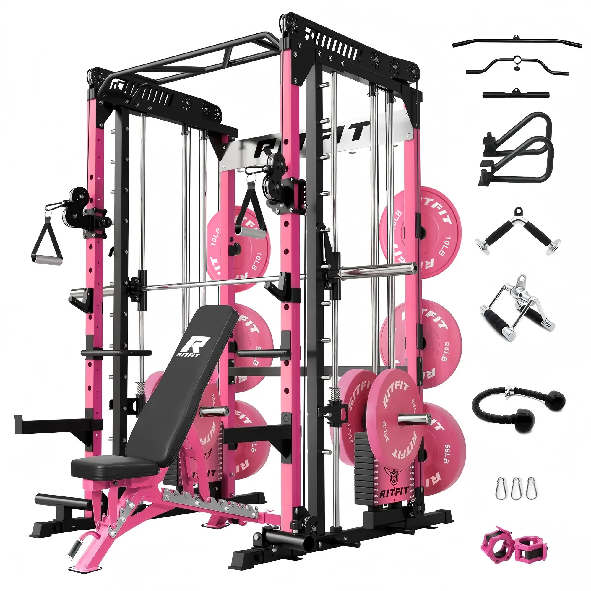 Pink Package(Bench, Stack and 370LB Plate)