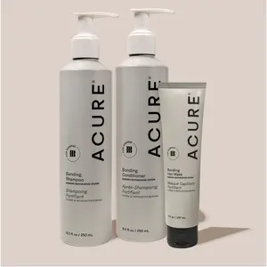 ACURE Bonding Hair Care Set – Bonding Shampoo, Conditioner & Hair Mask