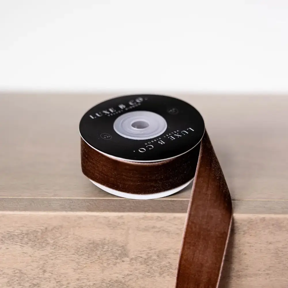 Velvet Brown Ribbon