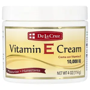 De La Cruz Vitamin E Cream, 4 oz (114 g) De La Cruz Vitamin E Cream, 4 oz (114 g)
