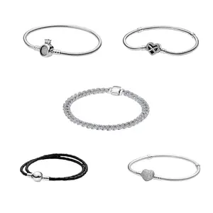 925 Sterling Silver Charm Bracelet