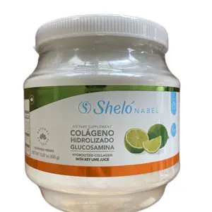 Sheló Nabel Hydrolyzed Collagen Powder with key Lime Juice 15.87oz