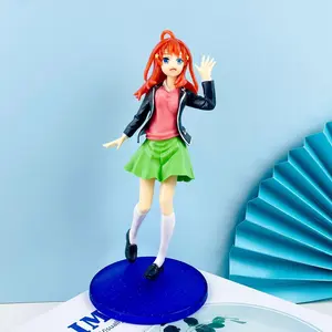 Anime The Quintessential Quintuplets Figure Miku Nakano Figuras Ichika Nino yotsuba itsuki School Uniform PVC Toys for Gift