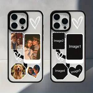 Custom Photo Phone Case - Premium Magnetic Cellphone Cover for iPhone 16 Pro Max/ 15 Plus/ 14/ 13/ 12/ 11, for Samsung S25 S24 S23 S22 S21 S20 Ultra Plus Couple Holding Hands Design for Lovers, Birthdays, Anniversaries & Family